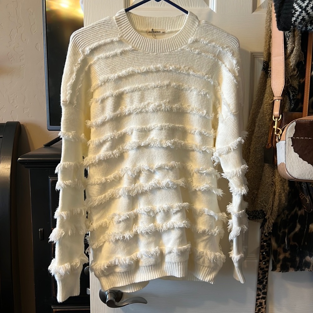 White sweater